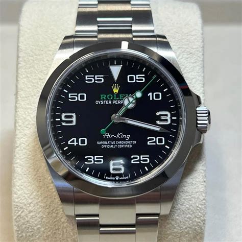 rolex air king 2022 msrp|rolex air king australia.